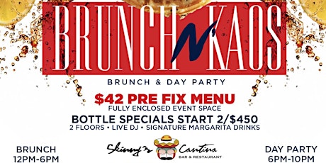 Brunch N Kaos + Day Party, Live Music, Bdays Celebrate Free tickets