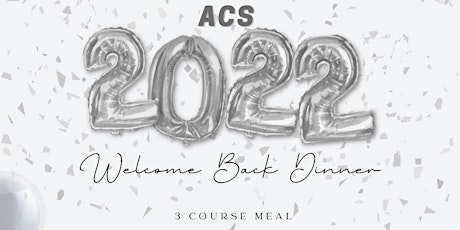 North East ACS Alliance: Welcome Back Dinner tickets