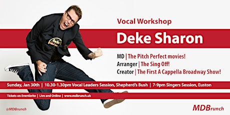 Deke Sharon Vocal Workshop tickets