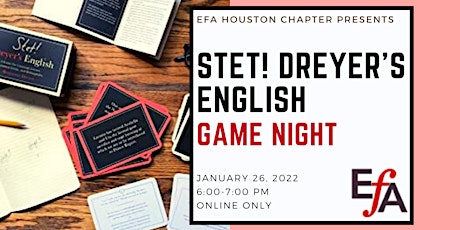 Stet! Dreyer's English Editors & Writers Game Night tickets