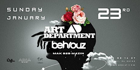 ART DEPARTMENT  & BEHROUZ  All night long tickets