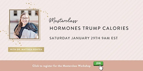 Hormones Trump Calories Masterclass tickets