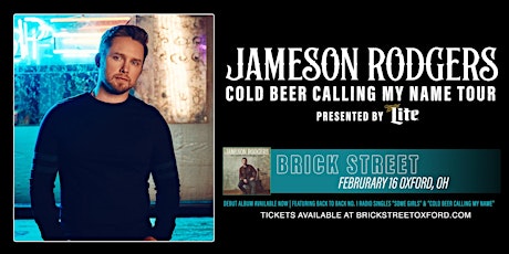 Jameson Rodgers @ Brick Street tickets