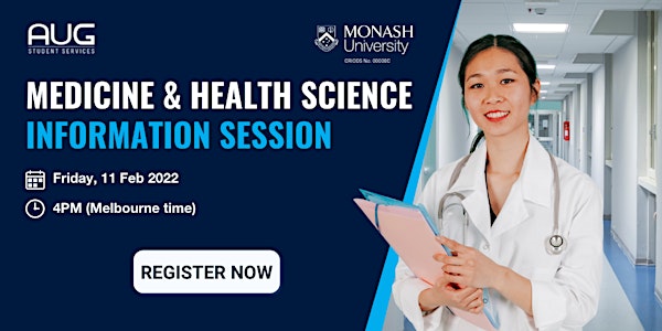 [AUG Melbourne] Medicine & Health Science Information Session
