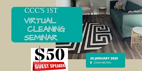 CCC’s 1st Virtual Cleaning Seminar tickets