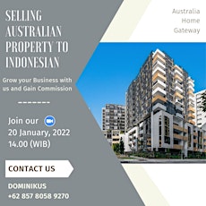 Selling Australian Property to Indonesian tickets