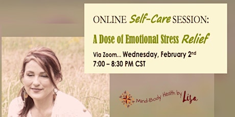 Online Women's Self-Care Session: A Dose of Emotional Stress Relief tickets