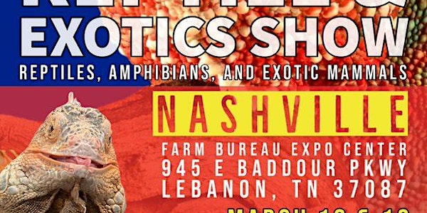 Nashville Reptile Expo Show Me Reptile & Exotics Show