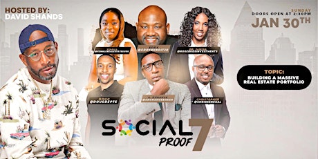 The Social Proof 7 Dinner Series - Building a Massive Real Estate Portfolio tickets