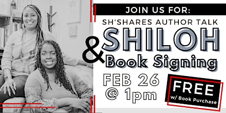 Sh'Shares Author Talk and ***SHILOH Book Signing!!!*** tickets