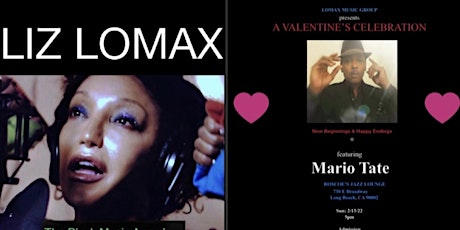 Valentine's Party featuring Mario Tate with Special Guest Liz Lomax tickets