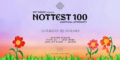 Nottest 100 UNOFFICIAL AFTERPARTY primary image