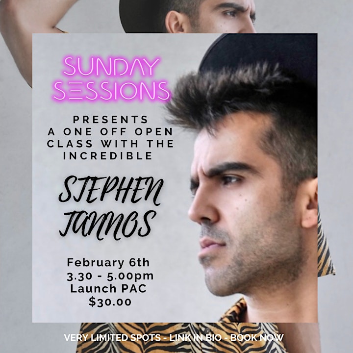 Sunday Sessions Open Class with Stephen Tannos image