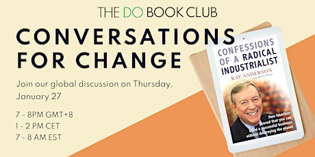 The DO Book Club January | Conversations For Change tickets