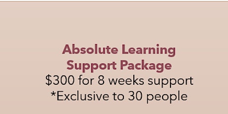 Absolute Learning Support Package tickets