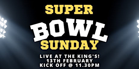 Super Bowl Sunday tickets