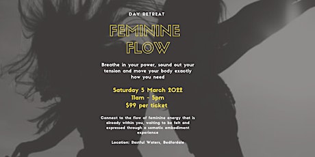 Feminine Flow – Day Retreat tickets