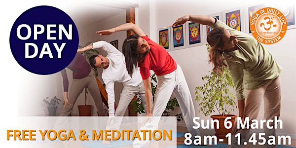 OPEN DAY - Free Yoga & Meditation Classes