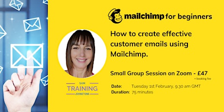 Mailchimp for beginners -discover how to create  effective customer emails tickets