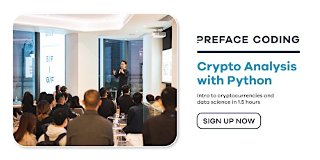 [PRIVATE]Crypto Analysis with Python | Python Course Trial | CWB tickets