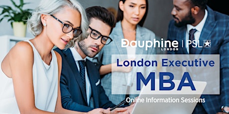 Blended London Executive MBA 2022 - Information Sessions tickets