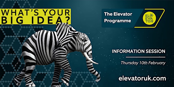 Elevator Programme Information Session, 2022