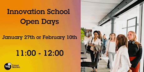 Innovation School Open Day - Winter 2022 tickets