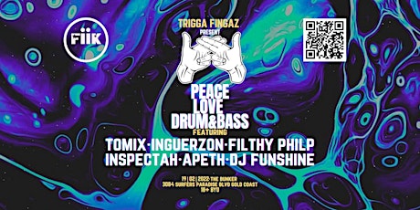 Trigga Fingaz Presents: Peace, Love and Drum&Bass! tickets