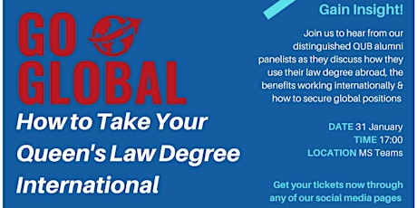 How to Take Your Law Degree International tickets