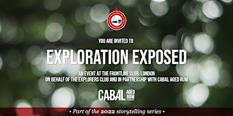 Explorers Club Exposure Event March 2022 tickets