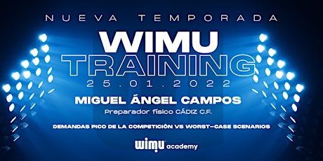 Imagen principal de WIMU TRAINING | NUEVA TEMPORADA