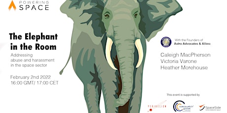 The Elephant in the Room - Adressing Abuse & Harassment in the space sector tickets