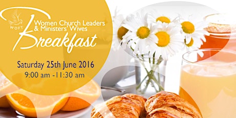 Women Church Leaders & Ministers wives breakfast primary image