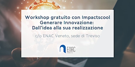Workshop gratuito: Generare Innovazione tickets