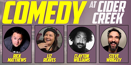 Comedy at Cider Creek tickets