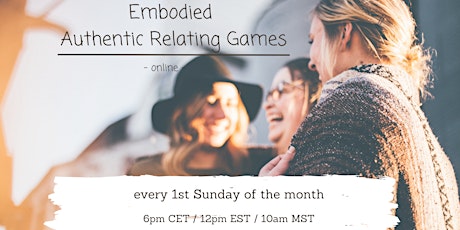 Embodied Authentic Relating (Feb '22) tickets