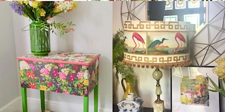 Free Decoupage  Workshop - From the Sublime to the Colourfully Ridiculous tickets