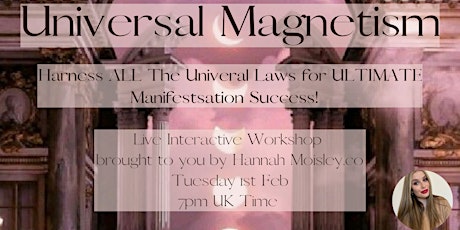 Universal Magnetism; The Manifestation Workshop ingressos