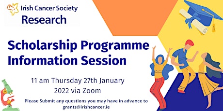 Scholarship Programme Information Session tickets