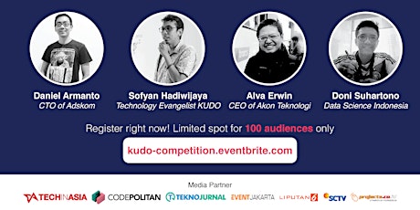 Kudo Dev Conference: TECH TALK and FINAL COMPETITION BIG DATA - MACHINE LEARNING primary image