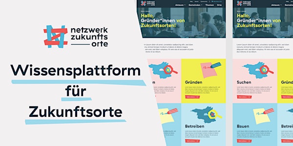 Launch der Wissensplattform - Netzwerk Zukunftsorte