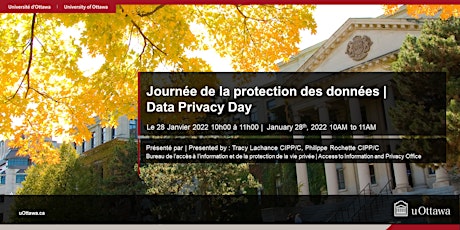 uOttawa - Journée de la protection des données / Data Privacy Day billets