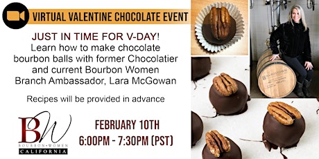 Just in Time for V-Day - Learn to Make Chocolate Bourbon Balls tickets