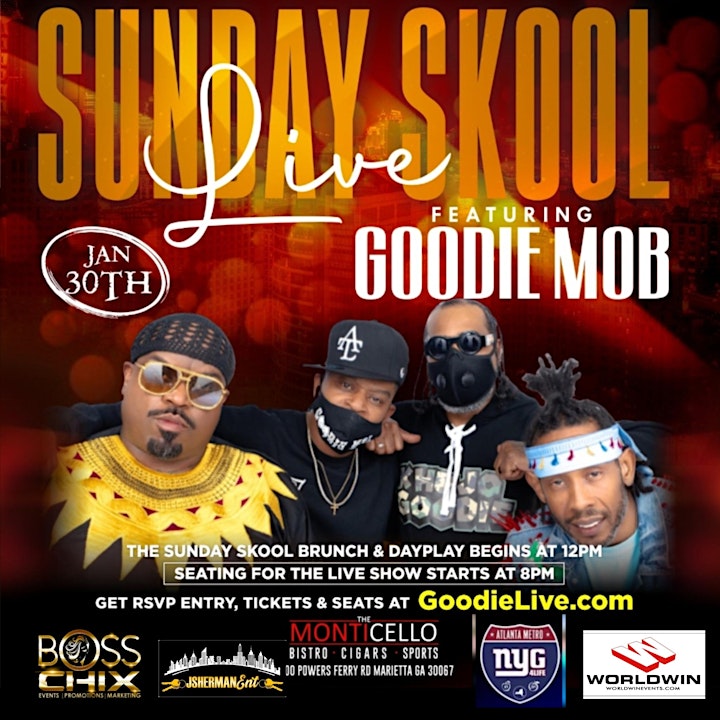 
		NEW DATE:: GOODIE MOBB SUNDAY, JANUARY 30TH - GET YOUR TIX NOW image
