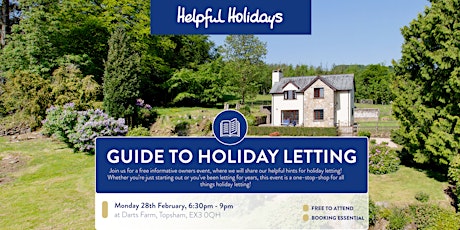 Helpful Holidays Guide to Holiday Letting tickets