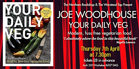 Your Daily Veg with Joe Woodhouse tickets