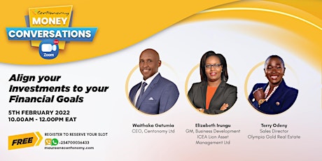 Align Your Investments To Your Financial Goals tickets