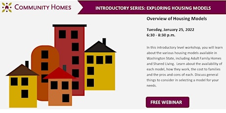 Overview of Housing Models 1/25/22 tickets
