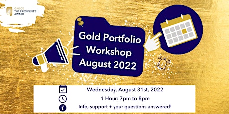 Gaisce Gold: Portfolio Check-in and Support