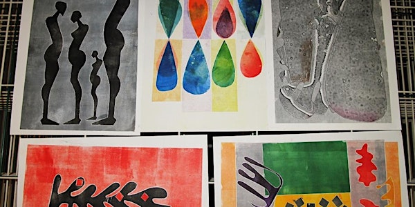 Workshop: Monotypie met sjablonen
